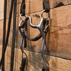 Bridle Rig - Ricky Trammell Solid Port Bit  RIG119 Tack - Rigs Ricky Trammell   