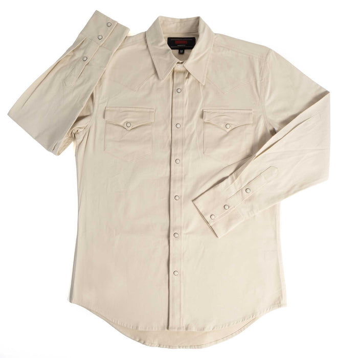 Rock & Roll Denim Men's Solid Woven Pearl Snap Shirt