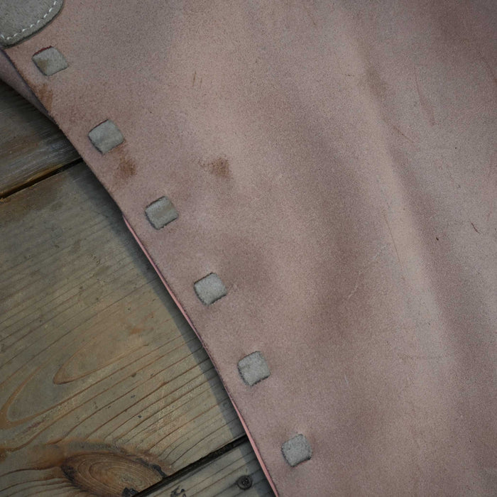 WLC Light Pink Stepthrough Chaps with 1/2 Zips Tack - Chaps & Chinks WLC