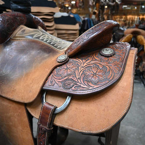 14" USED MARTIN ROPING SADDLE Saddles Martin Saddlery   