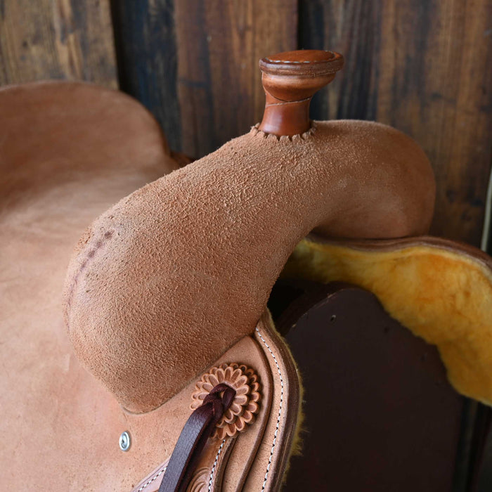 16" JEFF SMITH SAM HOUSTON COWBOY SADDLE
