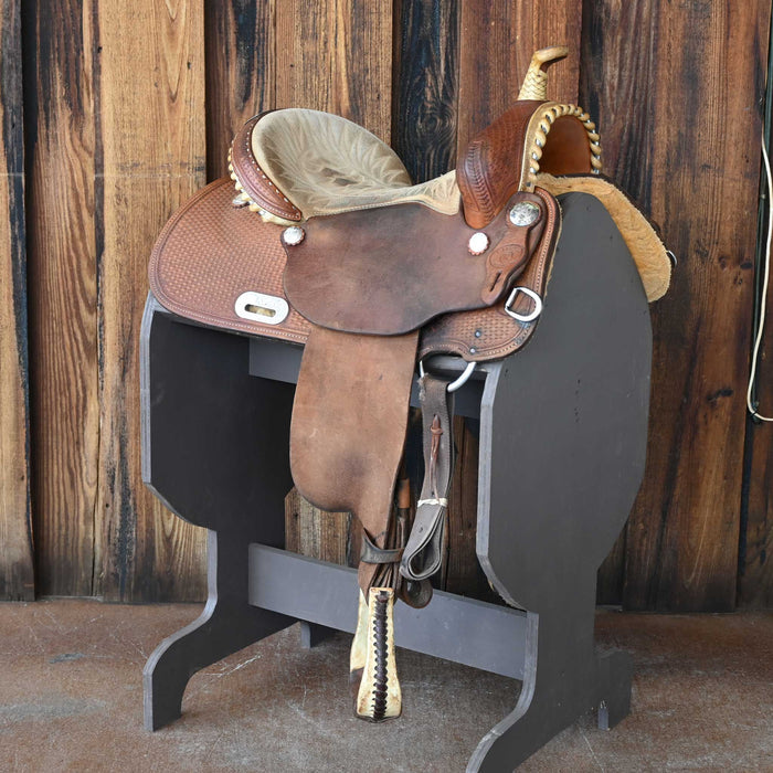 14" USED SANCHEZ BARREL SADDLE