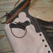 WLC Rose & Brown Stepthrough Chaps with 1/2 Zips Tack - Chaps & Chinks WLC