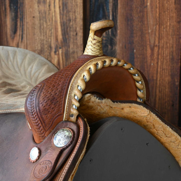 14" USED SANCHEZ BARREL SADDLE