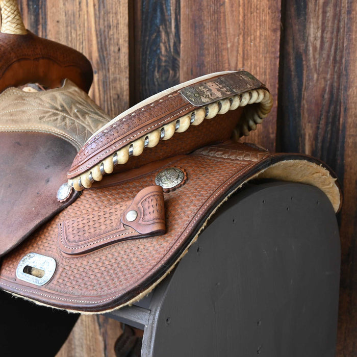 14" USED SANCHEZ BARREL SADDLE