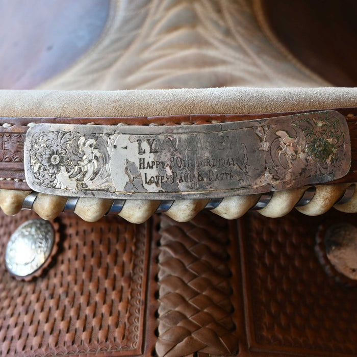 14" USED SANCHEZ BARREL SADDLE