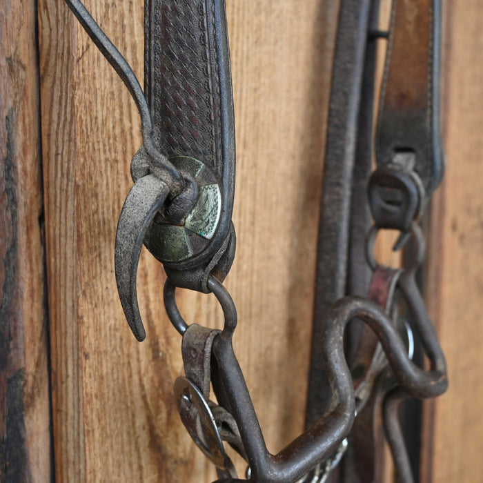Daryl Davis Solid Port Bridle Rig w/Single Ear Headstall