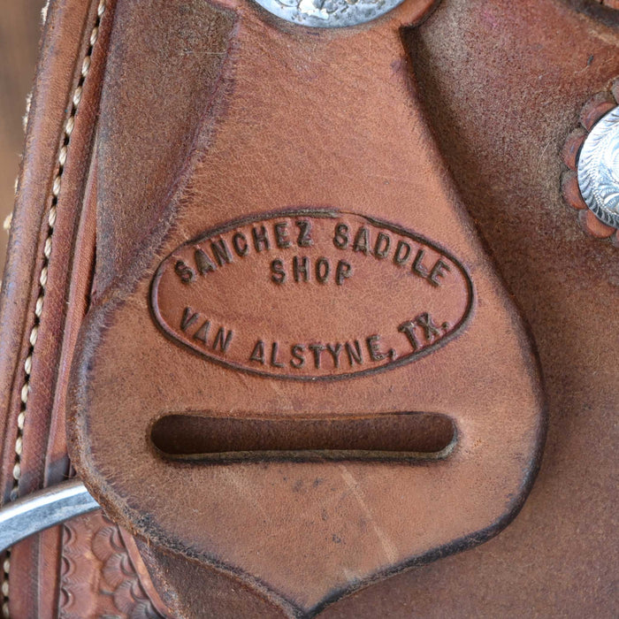 14" USED SANCHEZ BARREL SADDLE