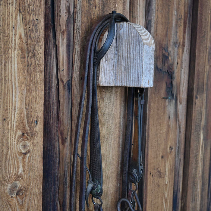 Daryl Davis Solid Port Bridle Rig w/Single Ear Headstall