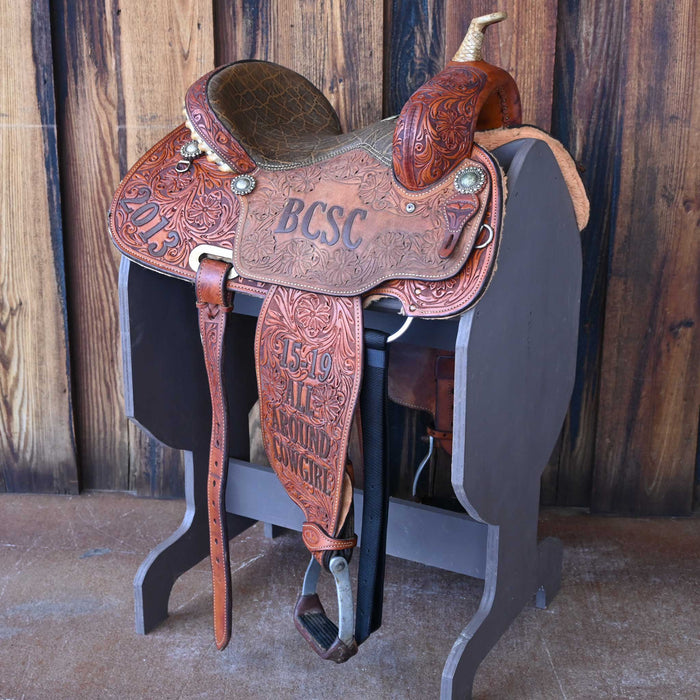 13.5" COWBOY CLASSIC BARREL SADDLE