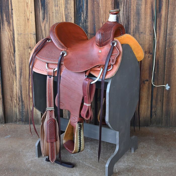 13" TESKEY'S YOUTH RANCH ROPER SADDLE Saddles - New Teskey's Saddlery