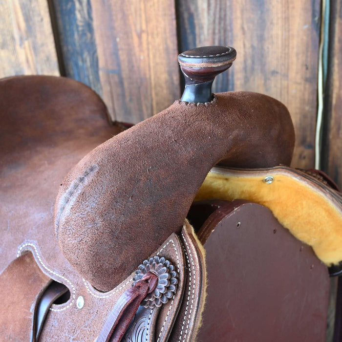 16" JEFF SMITH SAM HOUSTON COWBOY SADDLE