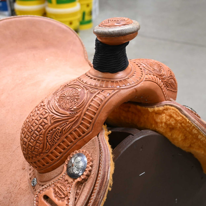 14.5" TESKEY'S TEAM ROPING SADDLE