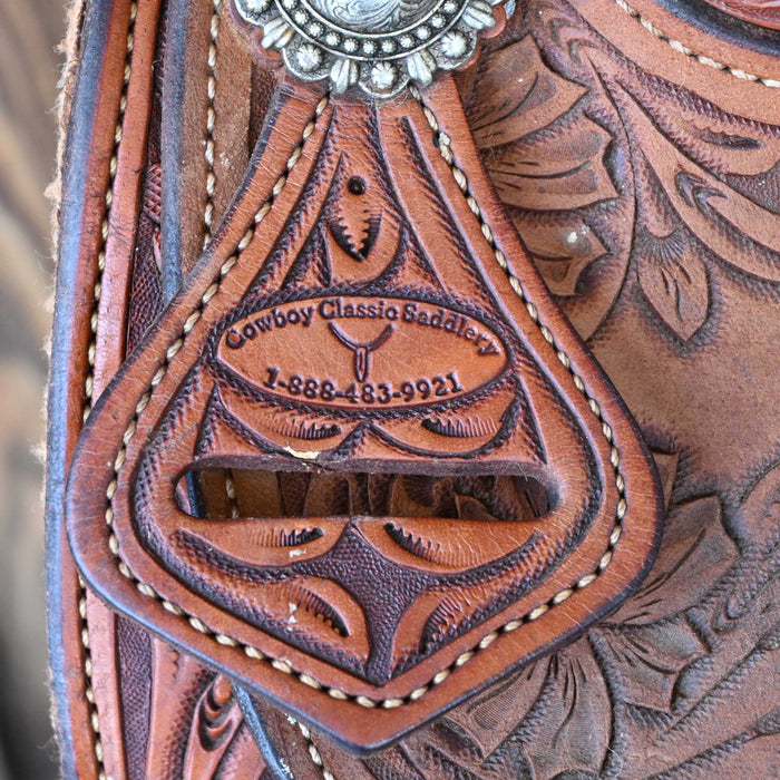 13.5" COWBOY CLASSIC BARREL SADDLE