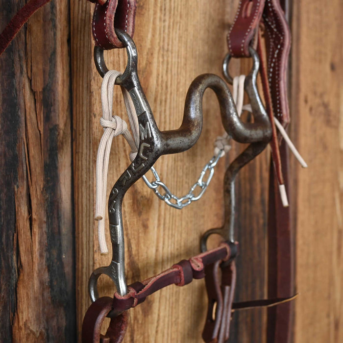 Ricky Trammell #102 Solid Port Bridle Rig w/Split Ear Headstall