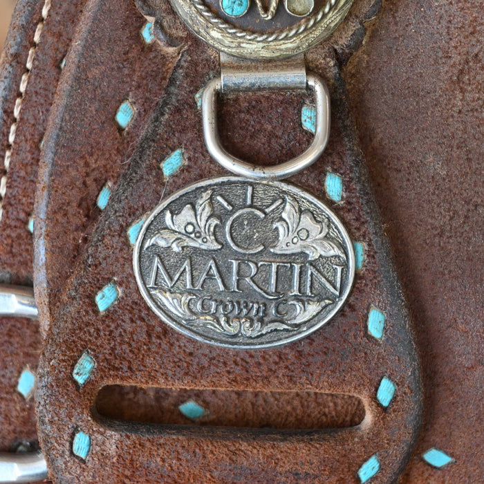 14" USED MARTIN CROWN C BARREL SADDLE