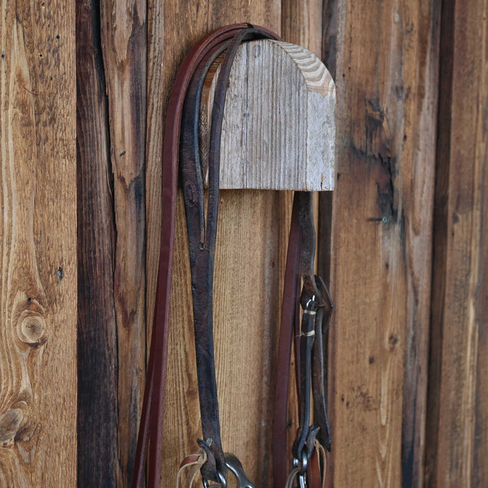 Kerry Kelley Silver Mounted 65 Cathedral Bridle Rig w/Split Ear Headstall