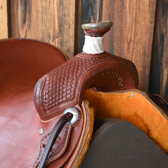 13.5" TESKEY'S YOUTH RANCH ROPER SADDLE Saddles - New Teskey's Saddlery
