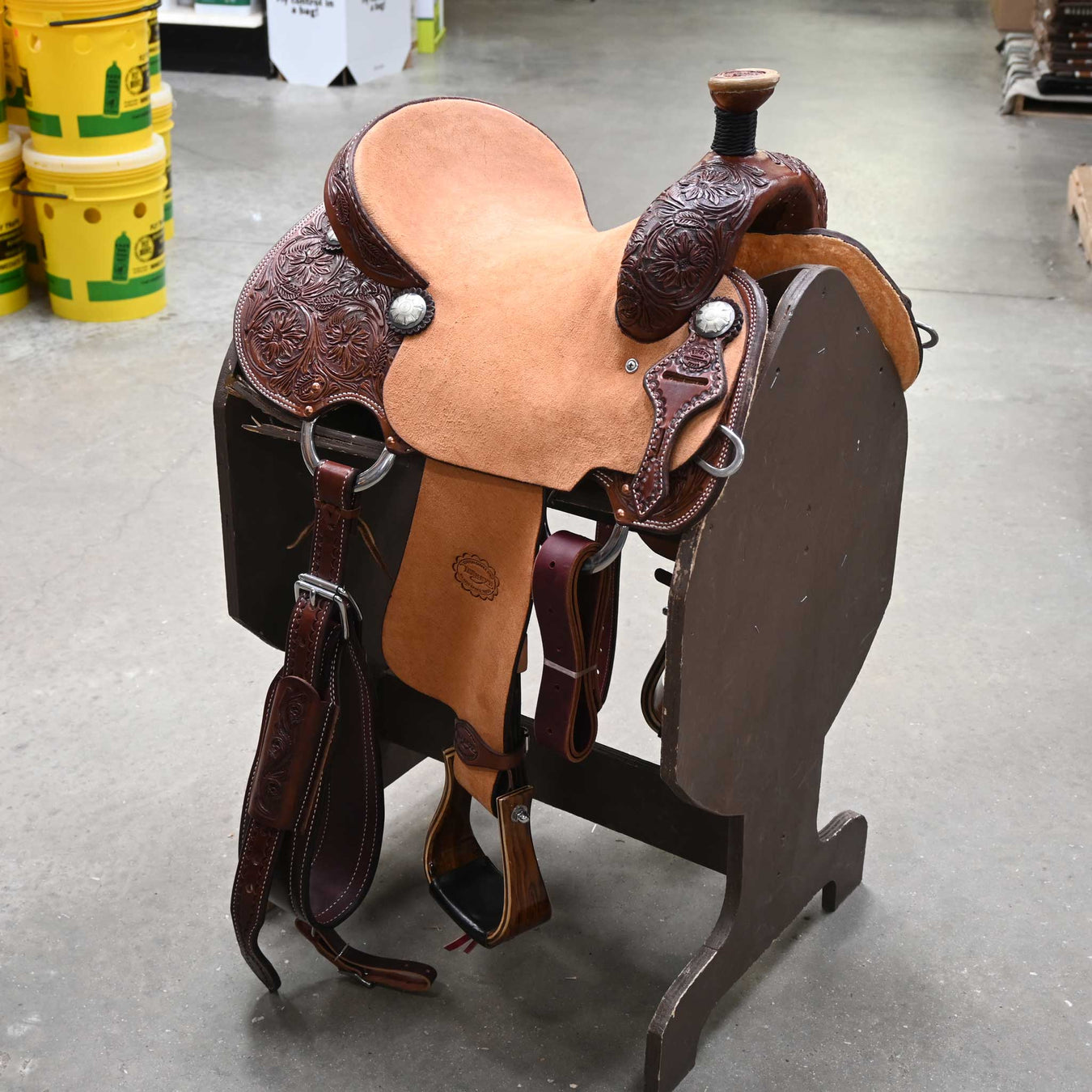 13.5" TESKEY'S ALL AROUND SADDLE Saddles - New Teskey's Saddlery