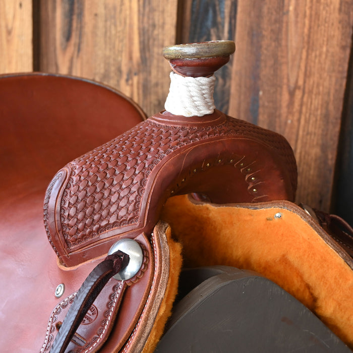 13.5" TESKEY'S YOUTH RANCH ROPER SADDLE
