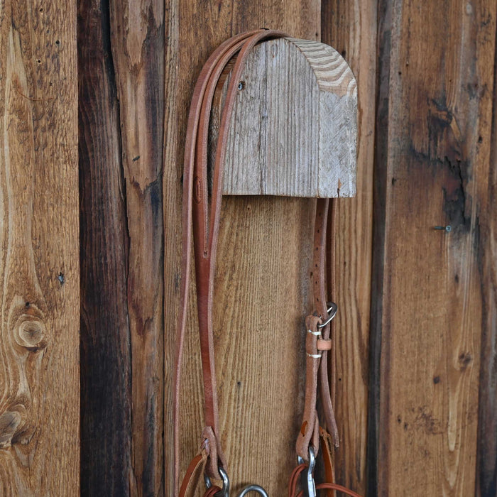 Kerry Kelley Silver Mounted 7 10 Correction Bridle Rig w/All New Leather
