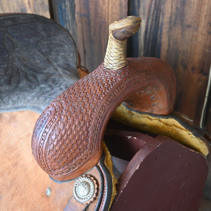 14.5" USED CORRIENTE BARREL SADDLE Saddles - Used Corriente