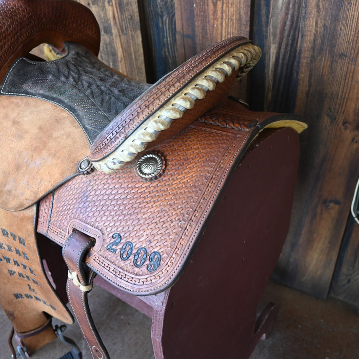14.5" USED CORRIENTE BARREL SADDLE Saddles - Used Corriente