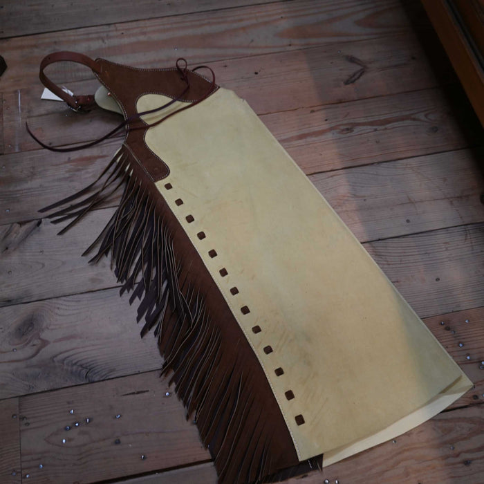 WLC Yellow Stepthrough Chaps with 1/2 Zips Tack - Chaps & Chinks WLC