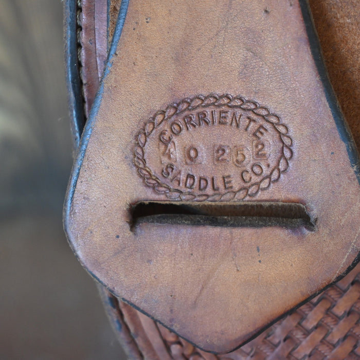 14.5" USED CORRIENTE BARREL SADDLE Saddles - Used Corriente