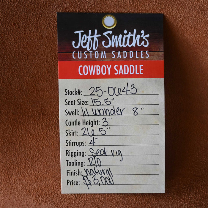 15.5" JEFF SMITH COWBOY SADDLE