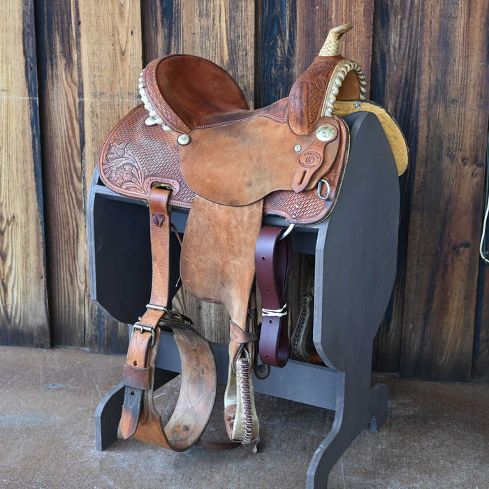 13.5" USED SANCHEZ BARREL SADDLE