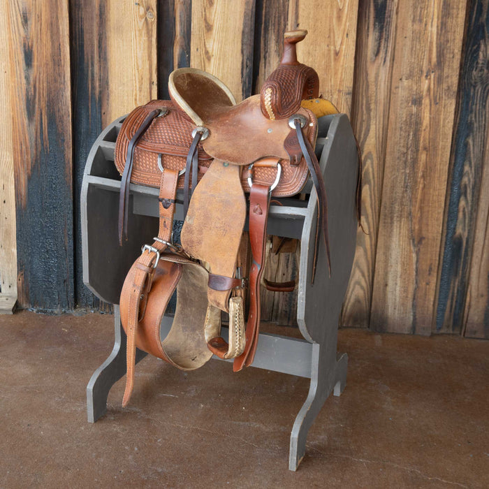 10" USED TESKEY'S PONY SADDLE Saddles - Used Teskey's Saddlery