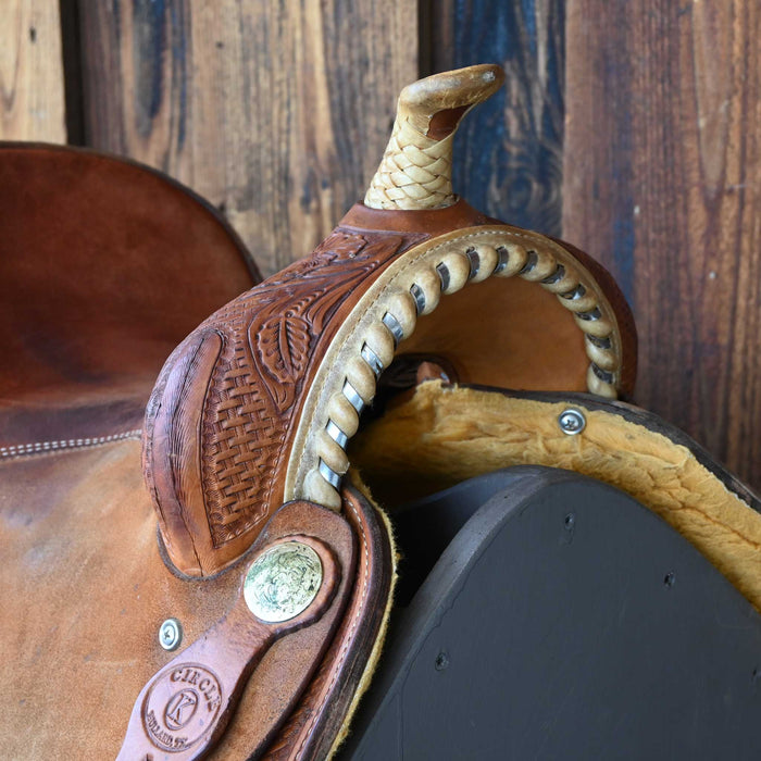 13.5" USED SANCHEZ BARREL SADDLE