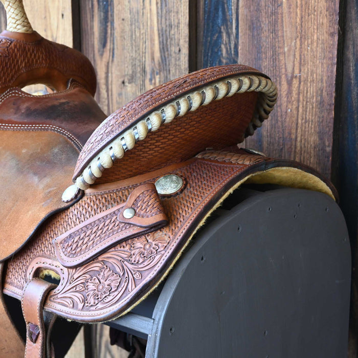 13.5" USED SANCHEZ BARREL SADDLE