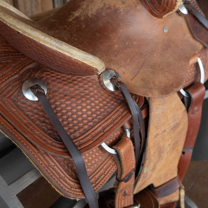 10" USED TESKEY'S PONY SADDLE Saddles - Used Teskey's Saddlery
