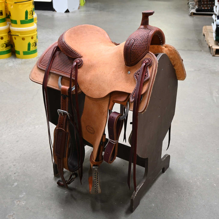 15" TESKEY'S RANCH CUTTER SADDLE