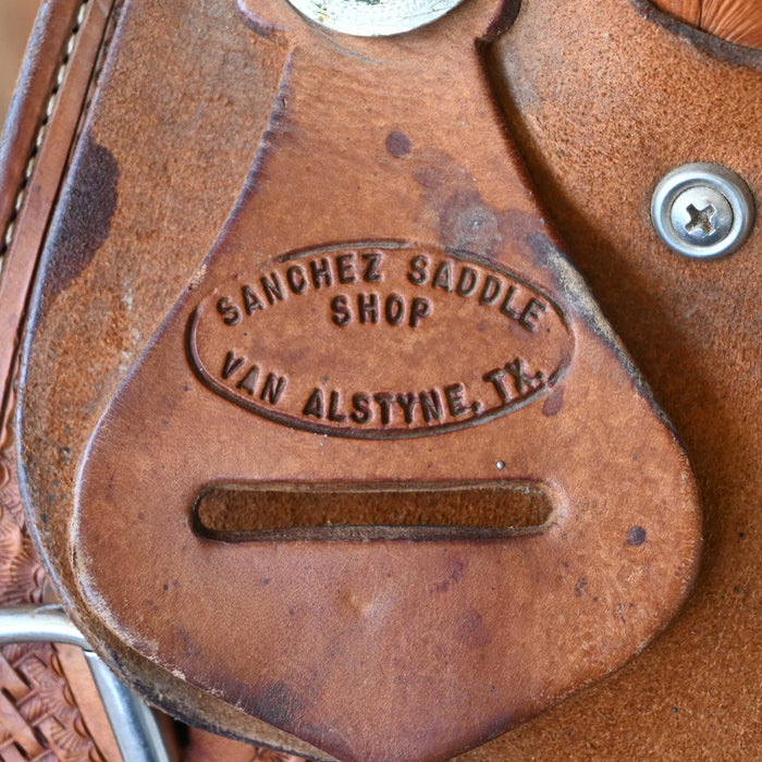 13.5" USED SANCHEZ BARREL SADDLE