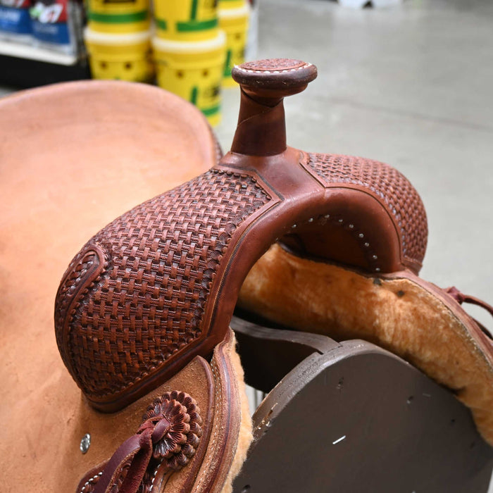 15" TESKEY'S RANCH CUTTER SADDLE