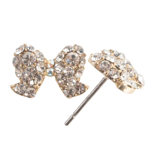 Small Silver Bow Stud Earrings WOMEN - Accessories - Jewelry - Earrings Betty Oh
