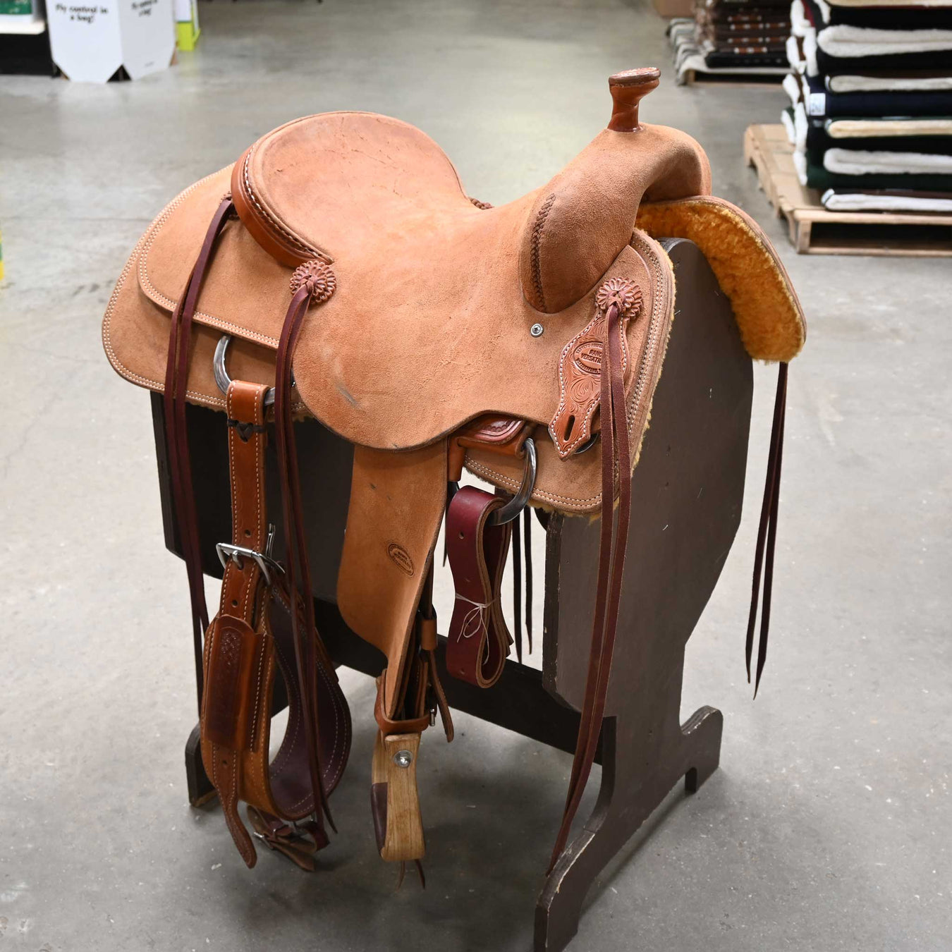 15.5" TESKEY'S RANCH VERSATILITY SADDLE Saddles - New Teskey's Saddlery