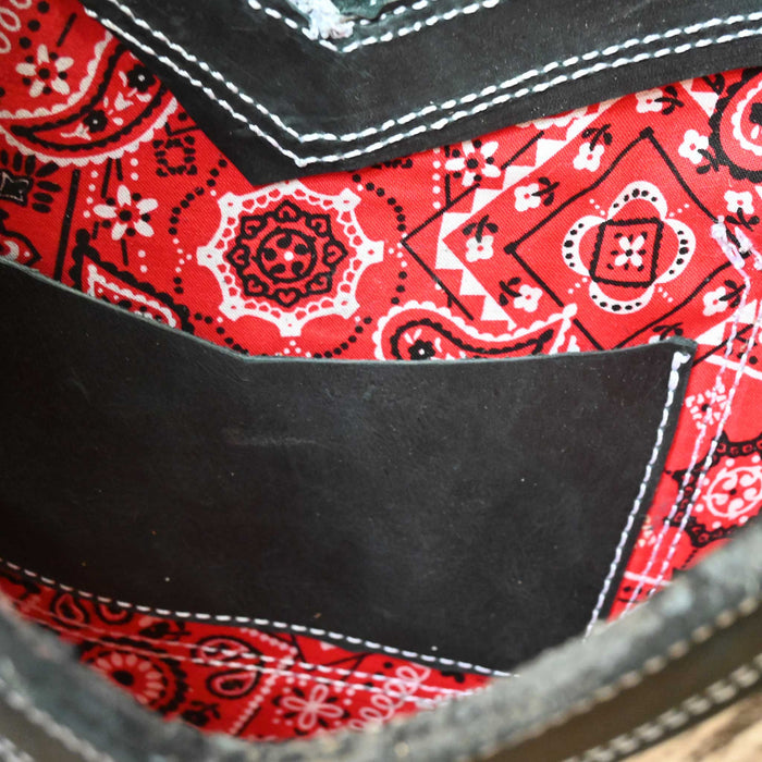 Handmade Cowboy Oasis Cowhide Purse
