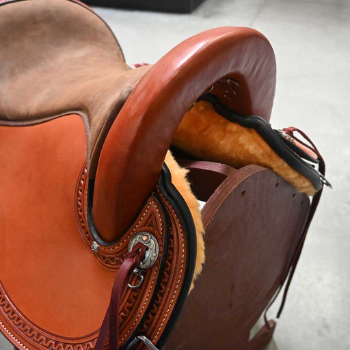 16" CIRCLE Y GREY FOREST ENDURANCE FLEX TRAIL SADDLE Saddles - New Circle Y Saddlery