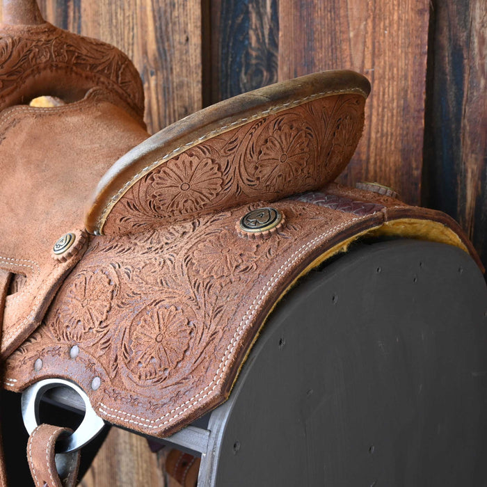 13.5" USED CORRIENTE BARREL SADDLE