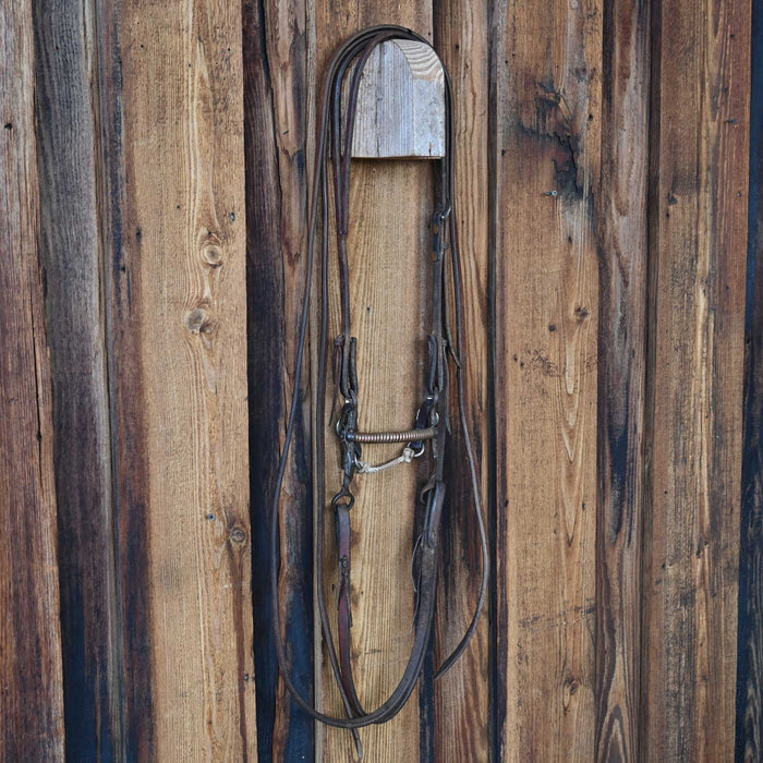 Kamphaus Copper Mullen Bridle Rig w/Split Ear Headstall