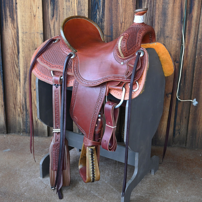 15" TESKEY'S RANCH ASSOCIATION SADDLE