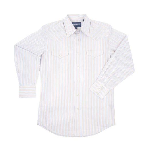 * Panhandle Men's Pearl Snap Stripe Shirt - FINAL SALE MEN - Clothing - Shirts - Long Sleeve Panhandle
