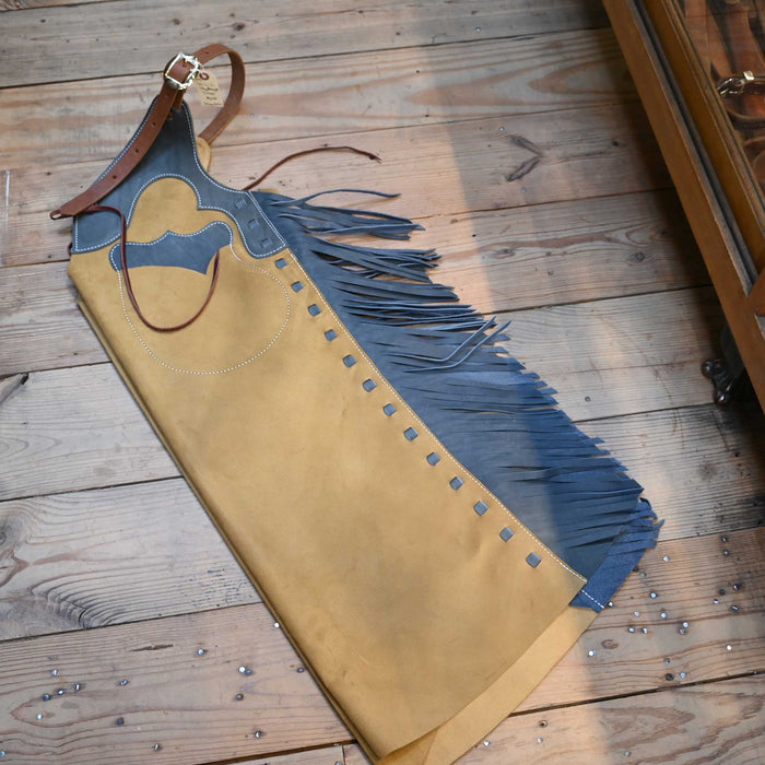 WLC Tan Stepthrough Chaps Tack - Chaps & Chinks WLC