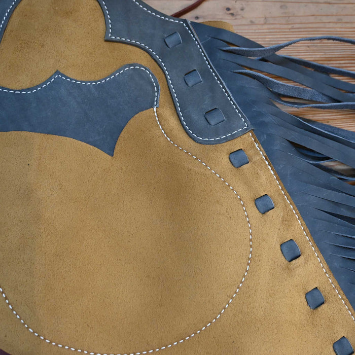 WLC Tan Stepthrough Chaps Tack - Chaps & Chinks WLC