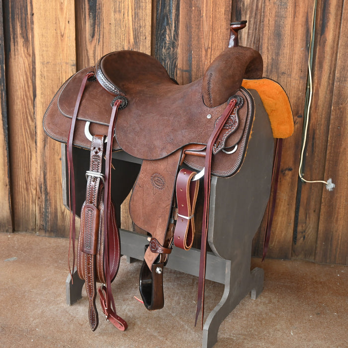 16" TESKEY'S PRO CUTTER RANCH CUTTER SADDLE