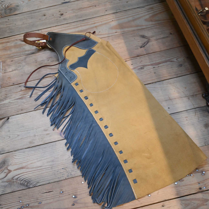 WLC Tan Stepthrough Chaps Tack - Chaps & Chinks WLC